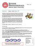 Senior Professionals, April 2011 by Illinois State University, Office of the Provost