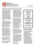 Senior Professionals, January 2014 by Illinois State University, Office of the Provost