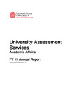University Assessment Services, Annual Report, March 2013