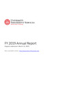 University Assessment Services, Annual Report, March 13, 2019