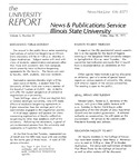 The University Report, May 14, 1971 by Illinois State University
