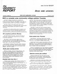 The University Report, January 31, 1974 by Illinois State University