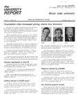 The University Report, June 6, 1974 by Illinois State University