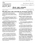 The University Report, August 1, 1974 by Illinois State University