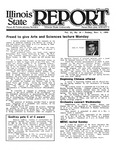Illinois State Report, November 1, 1985 by Illinois State University