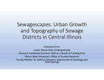 Sewagescapes: Urban Growth And Topography Of Sewage Districts In Central Illinois by Anastasia Ervin