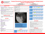 Temporal Characteristics of Oropharnygeal Swallowing in Multiple System Atrophy: A Longitudinal Study