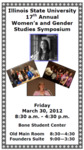 17th Annual Women's and Gender Studies Symposium Program, 2012 by Illinois State University, Women's and Gender Studies Program