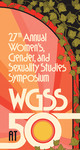 27th Annual Women's, Gender, and Sexuality Studies Symposium Program, 2024 by Illinois State University, Women's, Gender, and Sexuality Studies Program