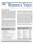 Women's Voice, Volume 3, Issue 2, September 1998 by Women's, Gender, and Sexuality Studies Program