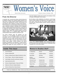 Women's Voice, Volume 3, Issue 3, October 1998 by Women's, Gender, and Sexuality Studies Program
