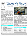Women's Voice, Volume 5, Issue 1, August 1999 by Women's, Gender, and Sexuality Studies Program