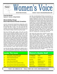 Women's Voice, Volume 7, Issue 4, November/December 2001 by Women's, Gender, and Sexuality Studies Program
