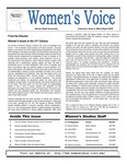 Women's Voice, Volume 8, Issue 4, March/April 2003 by Women's, Gender, and Sexuality Studies Program