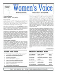 Women's Voice, Volume 9, Issue 4, March/April 2004 by Women's, Gender, and Sexuality Studies Program