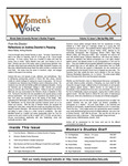Women's Voice, Volume 10, Issue 4, March/April/May 2005 by Women's, Gender, and Sexuality Studies Program