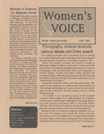 Women's Voice, Fall 1994 by Women's, Gender, and Sexuality Studies Program