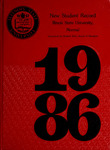New Student Record, 1986 by Illinois State University
