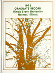 Graduate Record, 1978 by Illinois State University