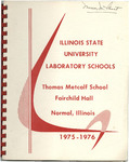 Thomas Metcalf School Yearbook, 1976 by Illinois State University
